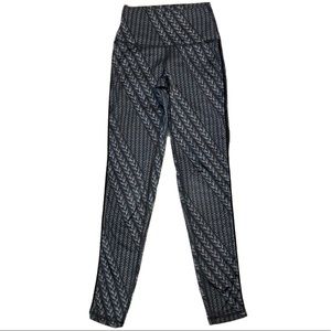 AERIE Chill Play Move leggings gray cable XS